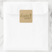 LEGOLAS GREENLEAF™-naam Vierkante Sticker (Tas)