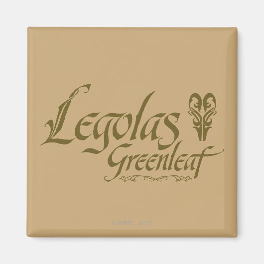 LEGOLAS GREENLEAF™ Name Magneet (Voorkant)