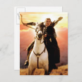 LEGOLAS GREENLEAF™ op Horseback Briefkaart (Voorkant / Achterkant)