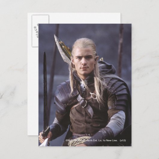 LEGOLAS GREENLEAF™ op paard Briefkaart (Voorkant / Achterkant)