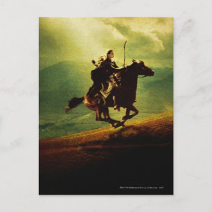 LEGOLAS GREENLEAF™ op paard Briefkaart