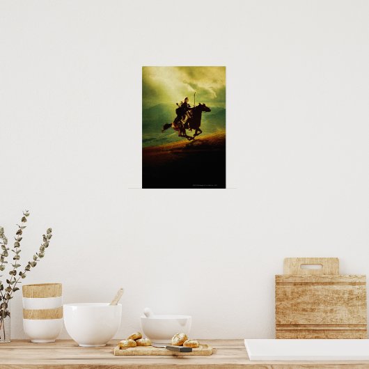 LEGOLAS GREENLEAF™ op paard Poster (Keuken)