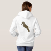 LEGOLAS GREENLEAF™ - Quiver-symbool Hoodie (Achterkant volledig)