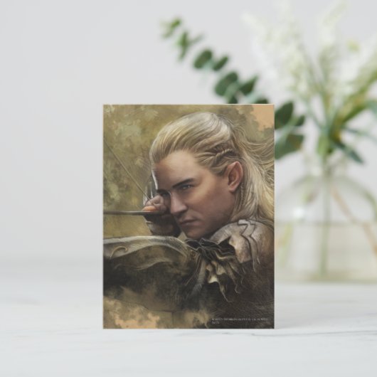 LEGOLAS GREENLEAF™-schets Briefkaart (Staand voorkant)