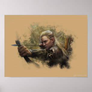 LEGOLAS GREENLEAF™-schets Poster