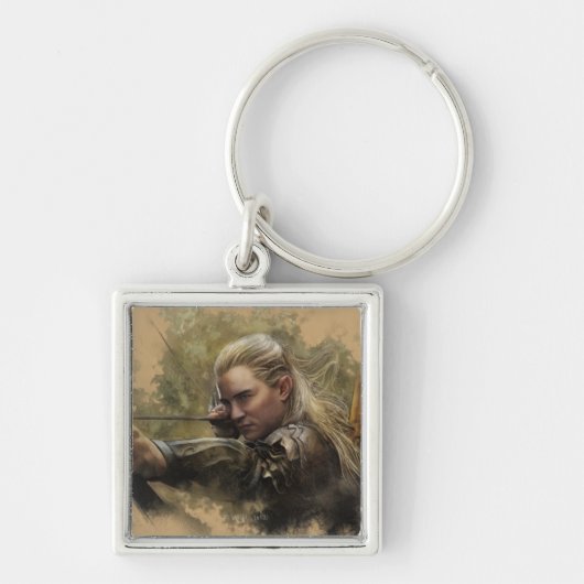 LEGOLAS GREENLEAF™-schets Sleutelhanger (Voorkant)