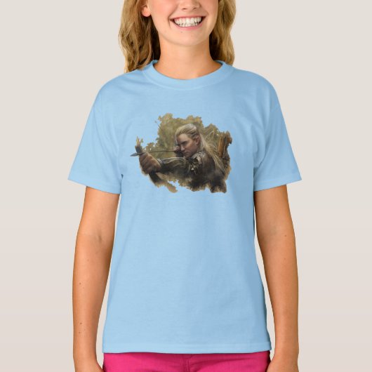 LEGOLAS GREENLEAF™-schets T-shirt (Voorkant)