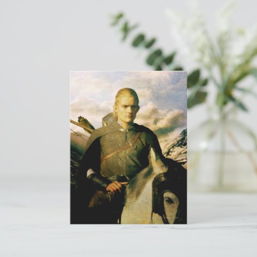 LEGOLAS GREENLEAF™ sluit het paard af Briefkaart (Staand voorkant)