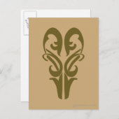 LEGOLAS GREENLEAF™-symbool Briefkaart (Voorkant / Achterkant)