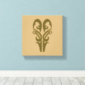 LEGOLAS GREENLEAF™-symbool Canvas Afdruk (Insitu (Houten vloer))