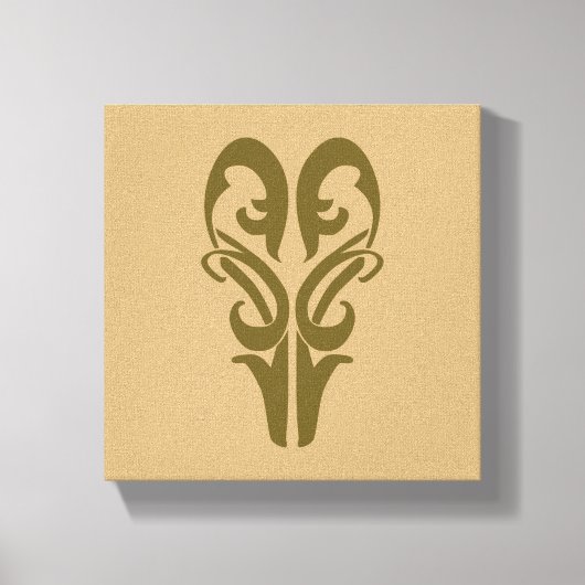LEGOLAS GREENLEAF™-symbool Canvas Afdruk (Voorkant)