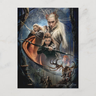 LEGOLAS GREENLEAF™, TAURIEL™ en Thranduil Briefkaart