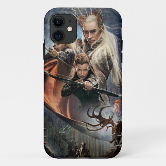 LEGOLAS GREENLEAF™, TAURIEL™ en Thranduil Case-Mate iPhone Case (Achterkant)