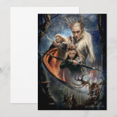 LEGOLAS GREENLEAF™, TAURIEL™ en Thranduil Kaart (Voorkant / Achterkant)