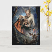 LEGOLAS GREENLEAF™, TAURIEL™ en Thranduil Kaart (Gele Bloem)