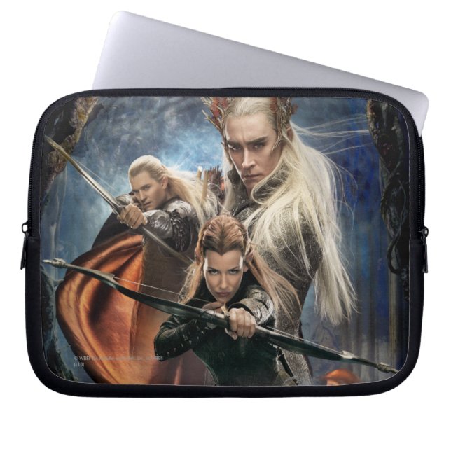 LEGOLAS GREENLEAF™, TAURIEL™ en Thranduil Laptop Sleeve (Voorkant)