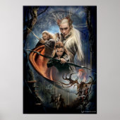 LEGOLAS GREENLEAF™, TAURIEL™ en Thranduil Poster (Voorkant)
