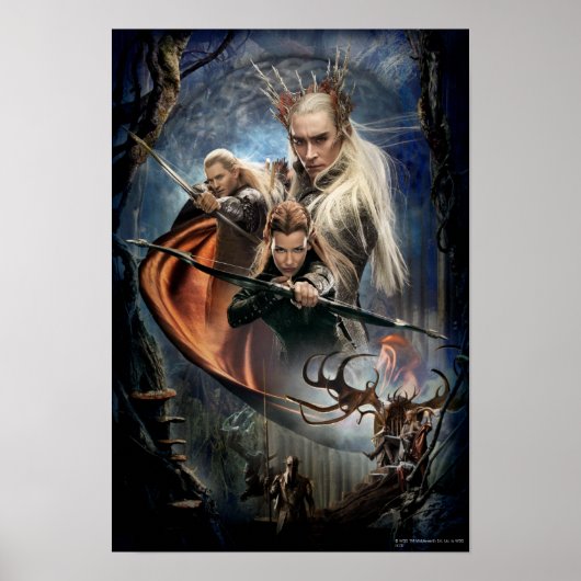 LEGOLAS GREENLEAF™, TAURIEL™ en Thranduil Poster (Voorkant)