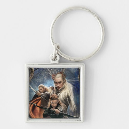 LEGOLAS GREENLEAF™, TAURIEL™ en Thranduil Sleutelhanger (Voorkant)
