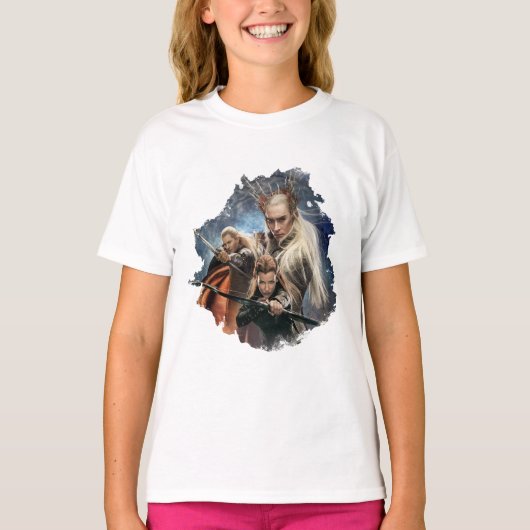 LEGOLAS GREENLEAF™, TAURIEL™ en Thranduil T-shirt (Voorkant)