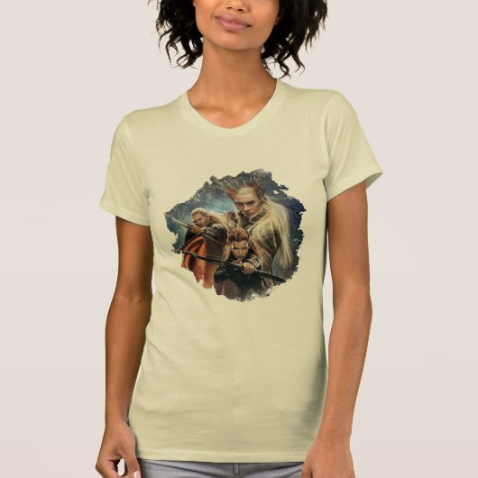 LEGOLAS GREENLEAF™, TAURIEL™ en Thranduil T-shirt (Voorkant)