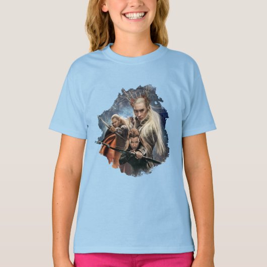 LEGOLAS GREENLEAF™, TAURIEL™ en Thranduil T-shirt (Voorkant)