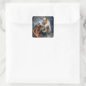 LEGOLAS GREENLEAF™, TAURIEL™ en Thranduil Vierkante Sticker (Tas)