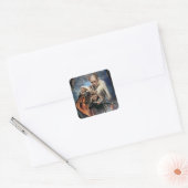 LEGOLAS GREENLEAF™, TAURIEL™ en Thranduil Vierkante Sticker (Envelop)