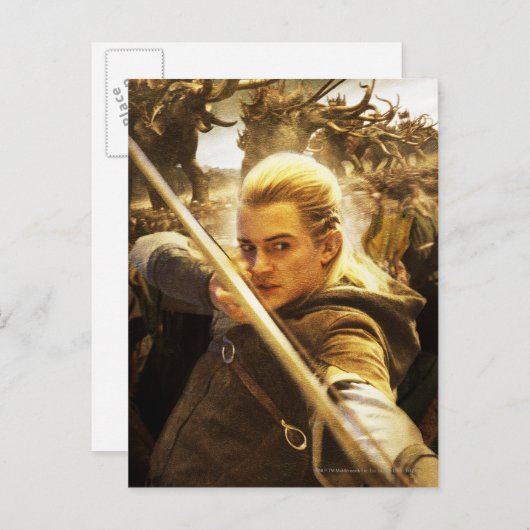 LEGOLAS GREENLEAF™ tekent zijn hoed Briefkaart (Voorkant / Achterkant)