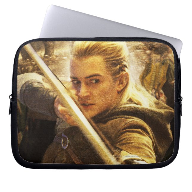 LEGOLAS GREENLEAF™ tekent zijn hoed Laptop Sleeve (Voorkant)