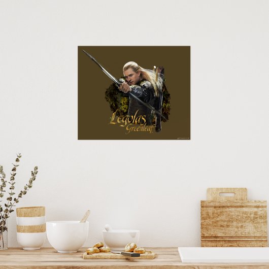 LEGOLAS GREENLEAF™ Tekenvak Grafisch Poster (Keuken)