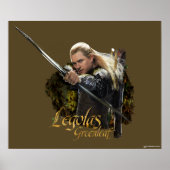 LEGOLAS GREENLEAF™ Tekenvak Grafisch Poster (Voorkant)