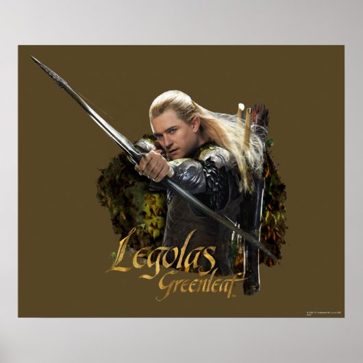 LEGOLAS GREENLEAF™ Tekenvak Grafisch Poster (Voorkant)