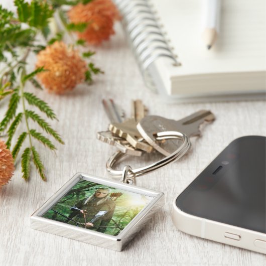 LEGOLAS GREENLEAF™ with bow Sleutelhanger (Zijkant)