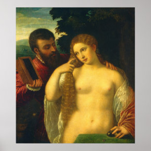 Legory of Love - Titian Fine Art Poster