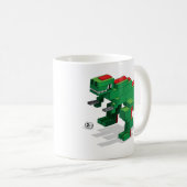 Legosaurus Coffee Mok (Voorkant rechts)
