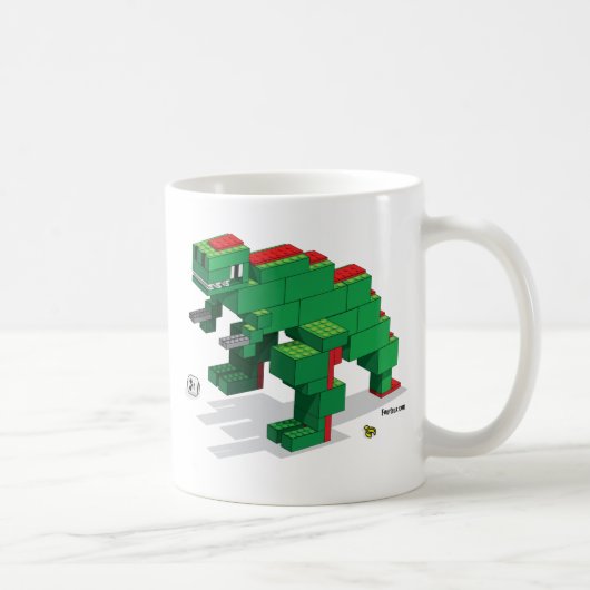 Legosaurus Coffee Mok (Rechts)