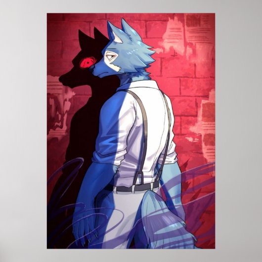 Legoshi beastars poster (Voorkant)