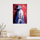 Legoshi beastars poster (Keuken)
