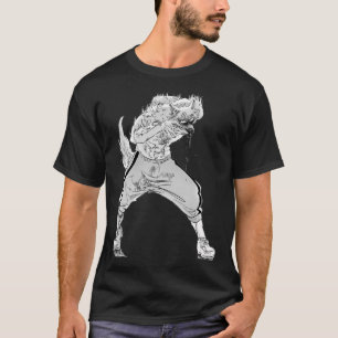 Legoshi Strijdend Ontwerp T-shirt