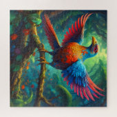 Legpuzzel Fantasie Costa Ricaanse vogel (Horizontaal)