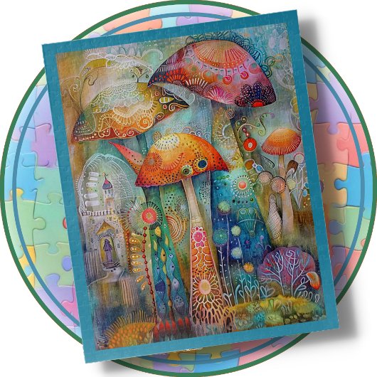 LEGPUZZEL - Fantasievolle Paddenstoelen