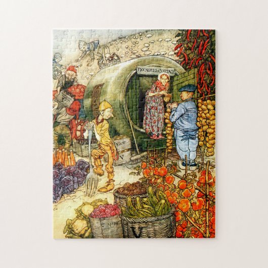 LEGPUZZEL - Groentetuin -  (Verticaal)