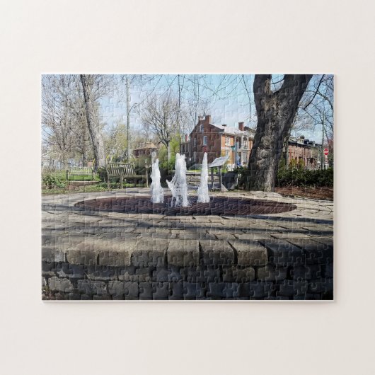 Legpuzzel - Kingston Ontario Park Fontein (Horizontaal)