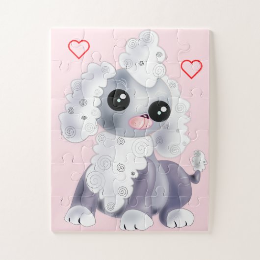 Legpuzzel Kleine Hond (Verticaal)