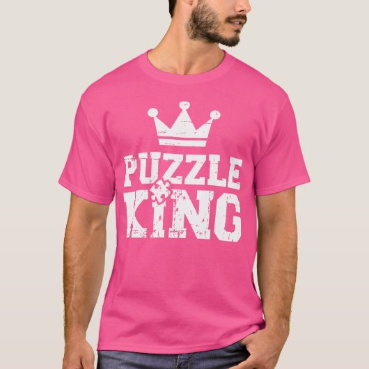 Legpuzzel Koning T-shirt (Voorkant)