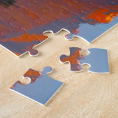 Legpuzzel Lake Matheson Nieuw-Zeeland (Zijkant)