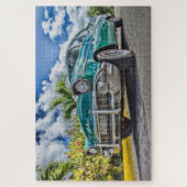 Legpuzzel met Oude Auto (Verticaal)