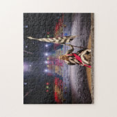 Legpuzzel - Middeleeuwse Ridder te Paard (Verticaal)