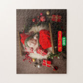 Legpuzzel -Mijn Eerste Kerstmis -Foto/jaar toevoeg (Verticaal)